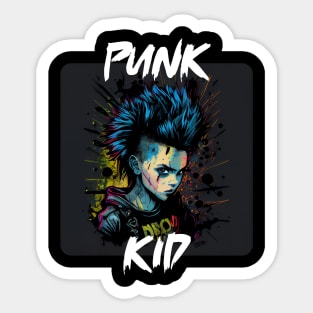 Graffiti Style - Cool Punk Kid 2 Sticker